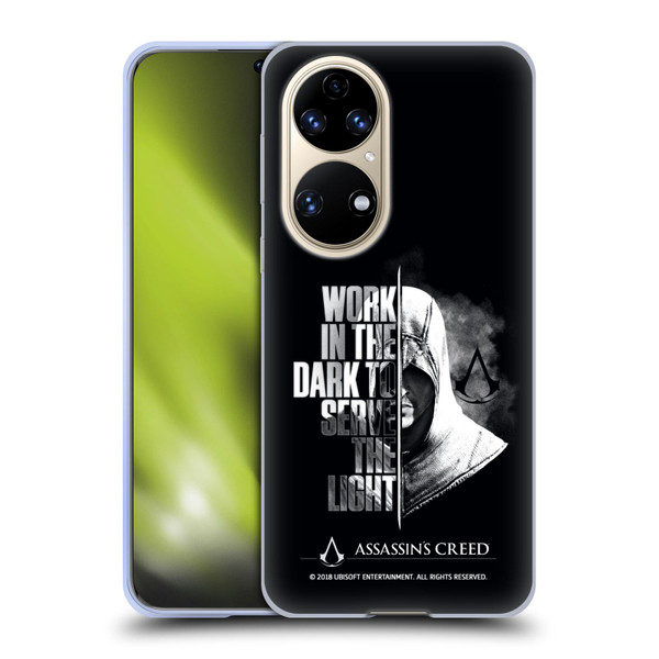 Assassin's Creed Legacy Typography Half Soft Gel Case for Huawei P50