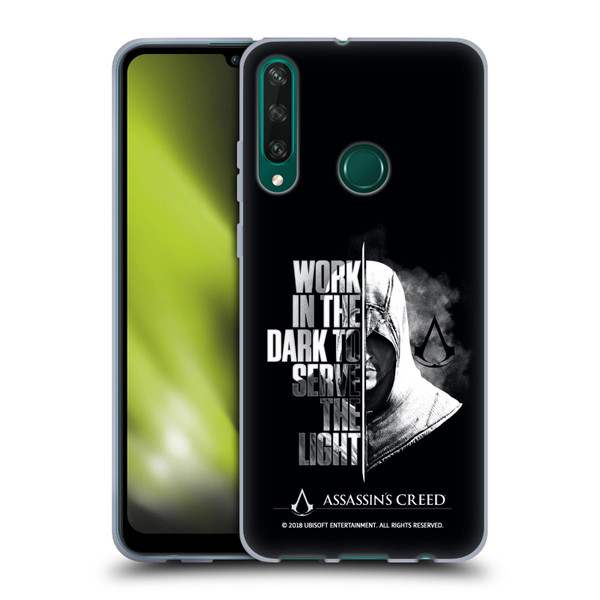Assassin's Creed Legacy Typography Half Soft Gel Case for Huawei Y6p