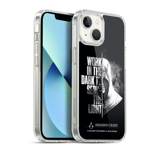 Assassin's Creed Legacy Typography Half Soft Gel Case for Apple iPhone 13