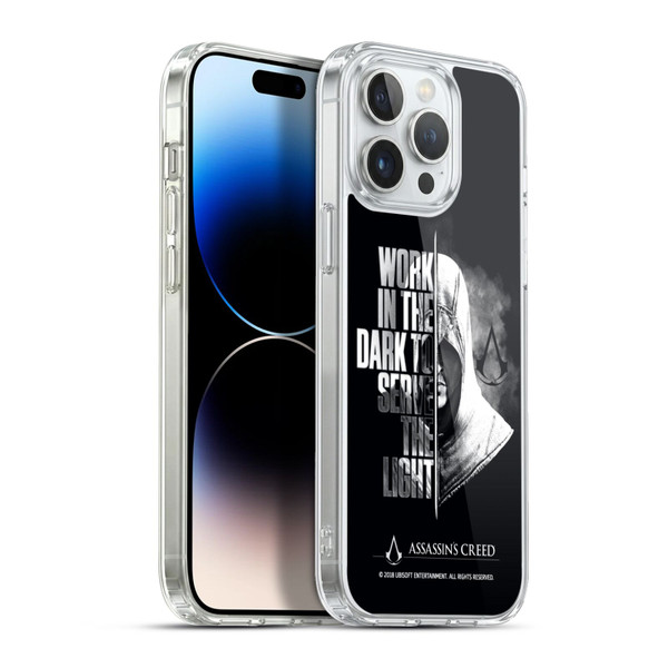Assassin's Creed Legacy Typography Half Soft Gel Case for Apple iPhone 13 Pro Max & MagSafe
