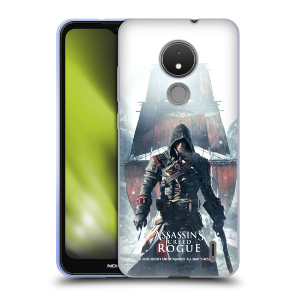 Assassin's Creed Rogue Key Art Shay Cormac Ship Soft Gel Case for Nokia C21