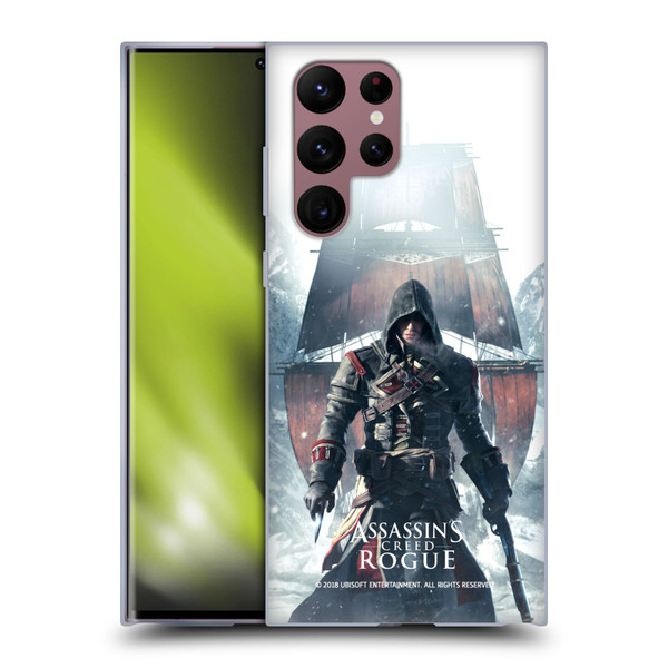 Assassin's Creed Rogue Key Art Shay Cormac Ship Soft Gel Case for Samsung Galaxy S22 Ultra 5G