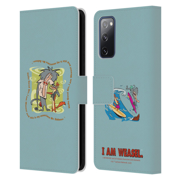 I Am Weasel. Graphics Hello Good Sir Leather Book Wallet Case Cover For Samsung Galaxy S20 FE / 5G