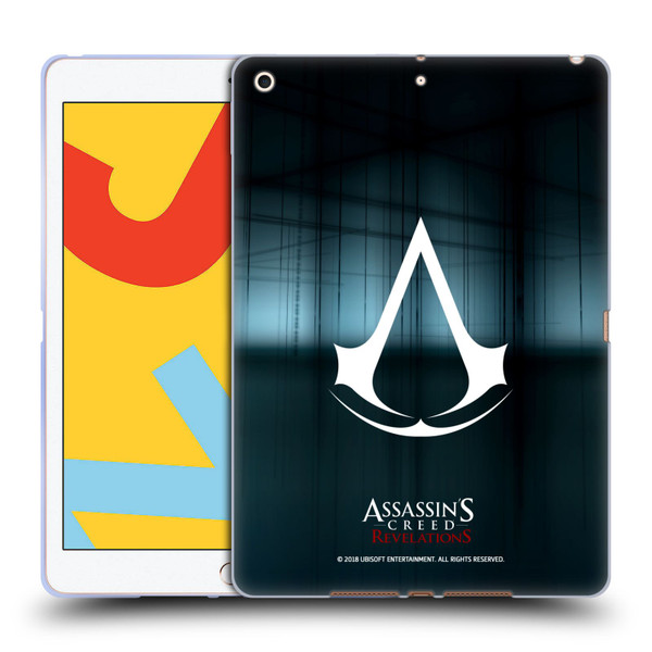 Assassin's Creed Revelations Logo Animus Black Room Soft Gel Case for Apple iPad 10.2 2019/2020/2021