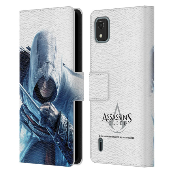 Assassin's Creed Key Art Altaïr Hidden Blade Leather Book Wallet Case Cover For Nokia C2 2nd Edition