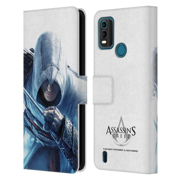 Assassin's Creed Key Art Altaïr Hidden Blade Leather Book Wallet Case Cover For Nokia G11 Plus