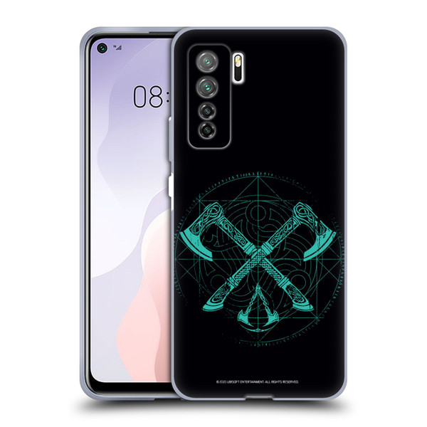 Assassin's Creed Valhalla Compositions Dual Axes Soft Gel Case for Huawei Nova 7 SE/P40 Lite 5G