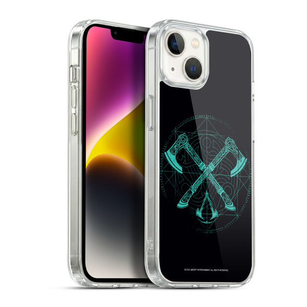 Assassin's Creed Valhalla Compositions Dual Axes Soft Gel Case for Apple iPhone 14 Plus & MagSafe