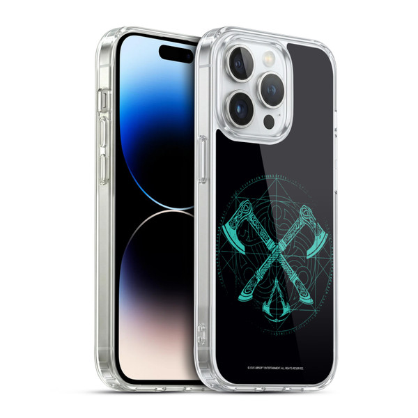 Assassin's Creed Valhalla Compositions Dual Axes Soft Gel Case for Apple iPhone 14 Pro & MagSafe