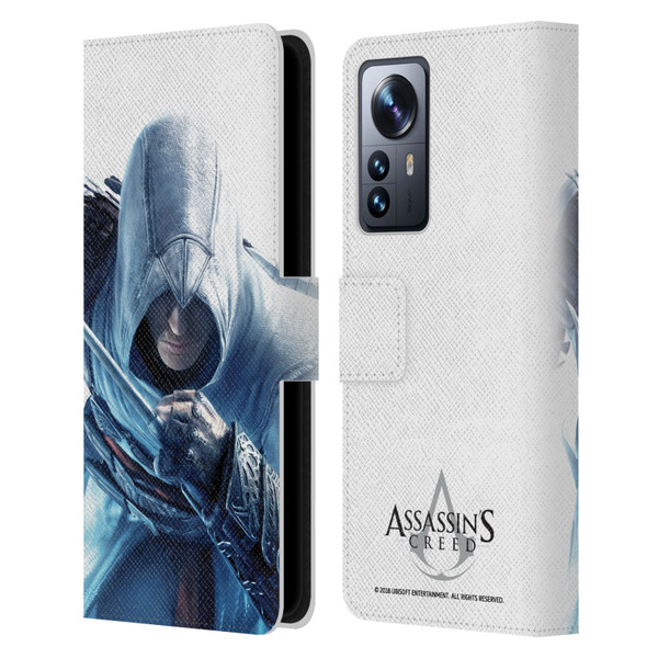 Assassin's Creed Key Art Altaïr Hidden Blade Leather Book Wallet Case Cover For Xiaomi 12 Pro