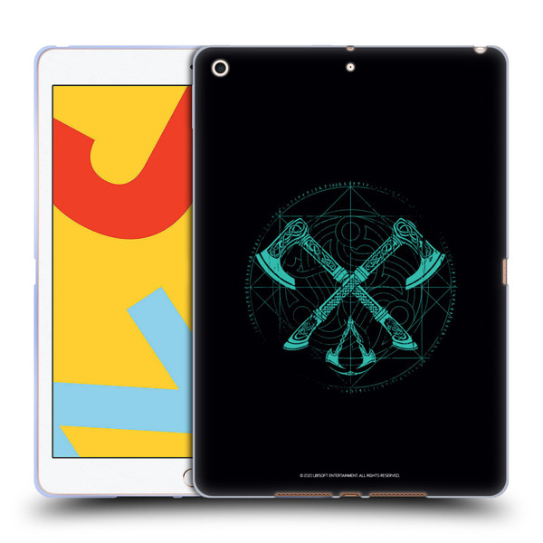 Assassin's Creed Valhalla Compositions Dual Axes Soft Gel Case for Apple iPad 10.2 2019/2020/2021