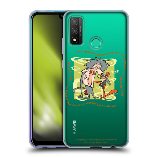 I Am Weasel. Graphics Hello Good Sir Soft Gel Case for Huawei P Smart (2020)
