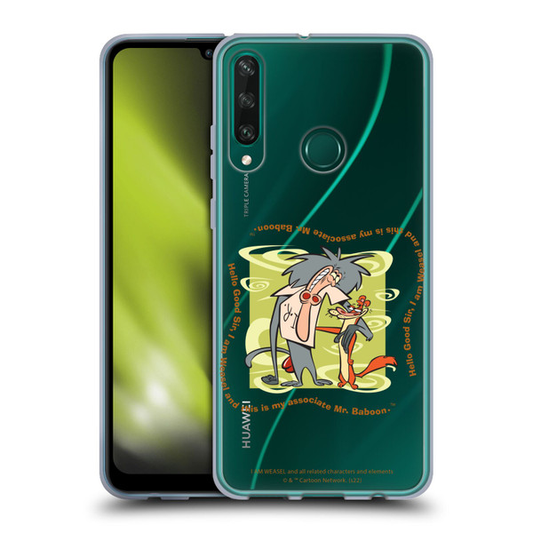 I Am Weasel. Graphics Hello Good Sir Soft Gel Case for Huawei Y6p