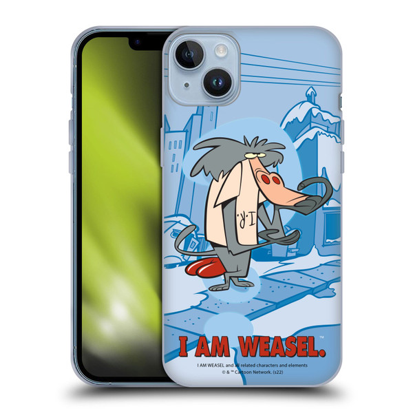 I Am Weasel. Graphics What Is It I.R Soft Gel Case for Apple iPhone 14 Plus