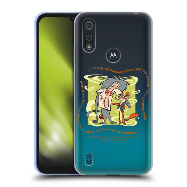 I Am Weasel. Graphics Hello Good Sir Soft Gel Case for Motorola Moto E6s (2020)