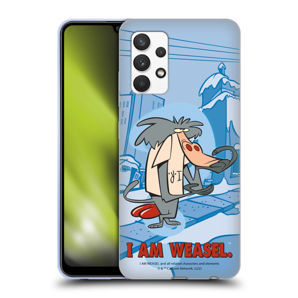 I Am Weasel. Graphics What Is It I.R Soft Gel Case for Samsung Galaxy A32 (2021)