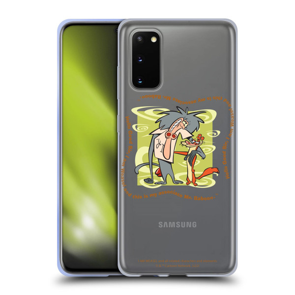 I Am Weasel. Graphics Hello Good Sir Soft Gel Case for Samsung Galaxy S20 / S20 5G