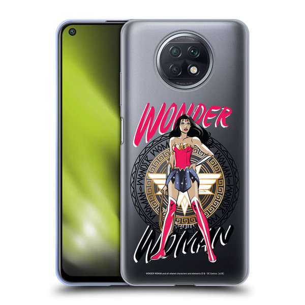 Wonder Woman DC Comics Graphic Arts Shield 3 Soft Gel Case for Xiaomi Redmi Note 9T 5G