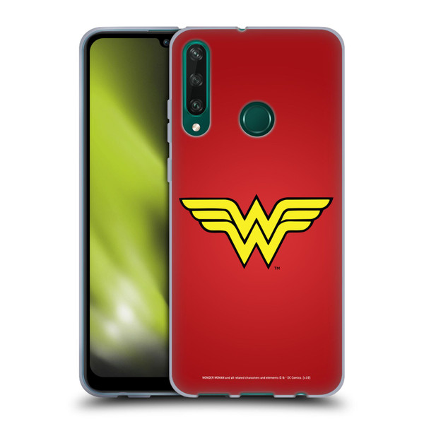 Wonder Woman DC Comics Logos Classic Soft Gel Case for Huawei Y6p