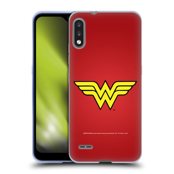 Wonder Woman DC Comics Logos Classic Soft Gel Case for LG K22