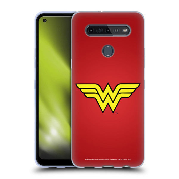 Wonder Woman DC Comics Logos Classic Soft Gel Case for LG K51S