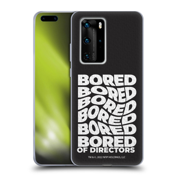 Bored of Directors Graphics Bored Soft Gel Case for Huawei P40 Pro / P40 Pro Plus 5G