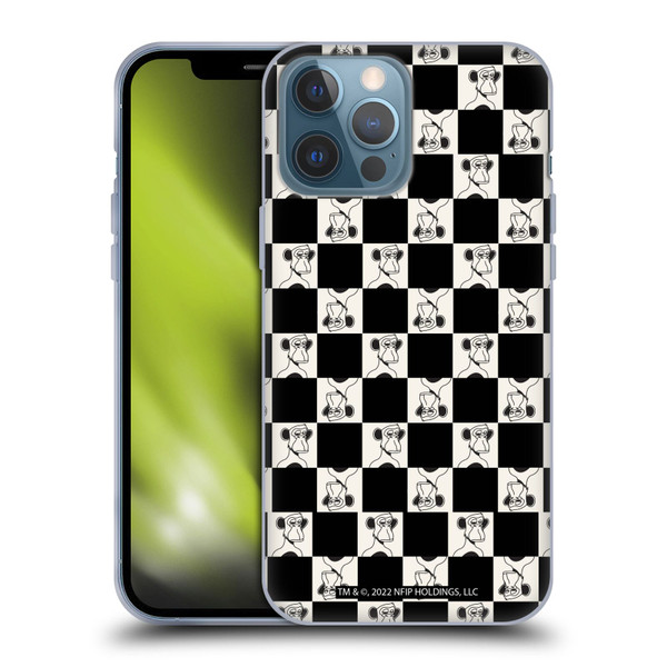 Bored of Directors Graphics Black And White Soft Gel Case for Apple iPhone 13 Pro Max
