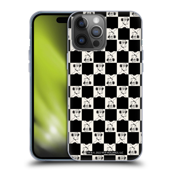 Bored of Directors Graphics Black And White Soft Gel Case for Apple iPhone 14 Pro Max