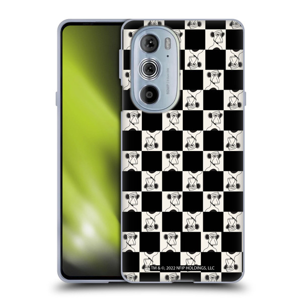 Bored of Directors Graphics Black And White Soft Gel Case for Motorola Edge X30