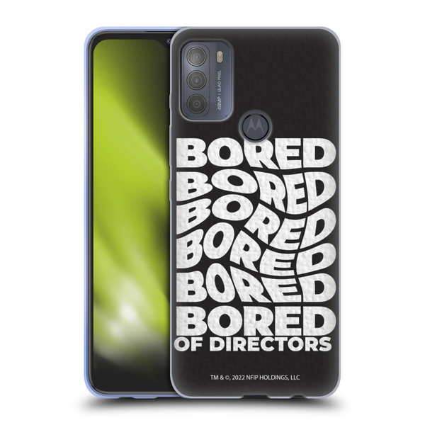 Bored of Directors Graphics Bored Soft Gel Case for Motorola Moto G50