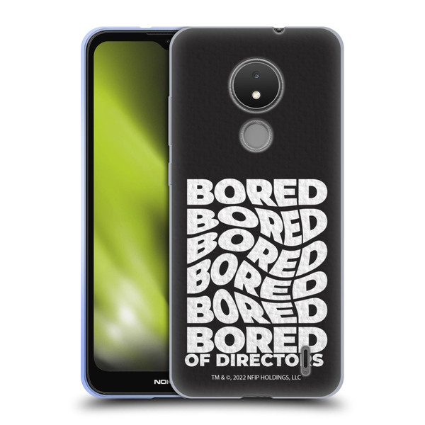 Bored of Directors Graphics Bored Soft Gel Case for Nokia C21