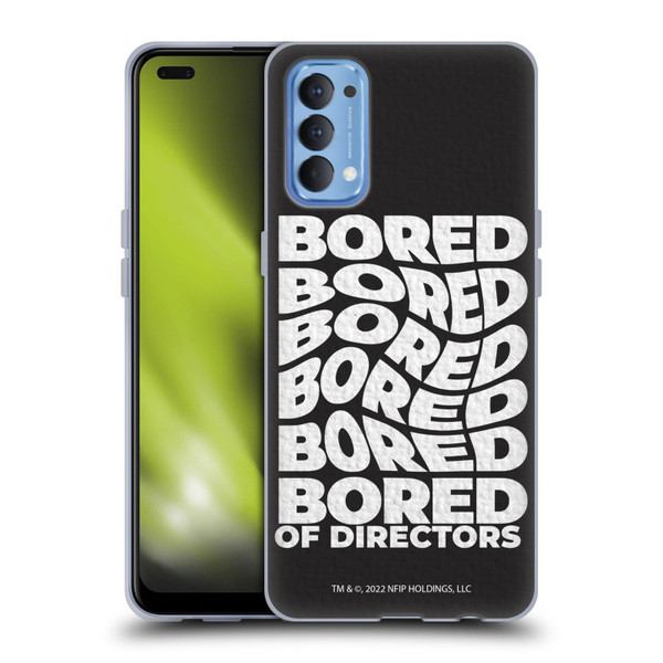 Bored of Directors Graphics Bored Soft Gel Case for OPPO Reno 4 5G