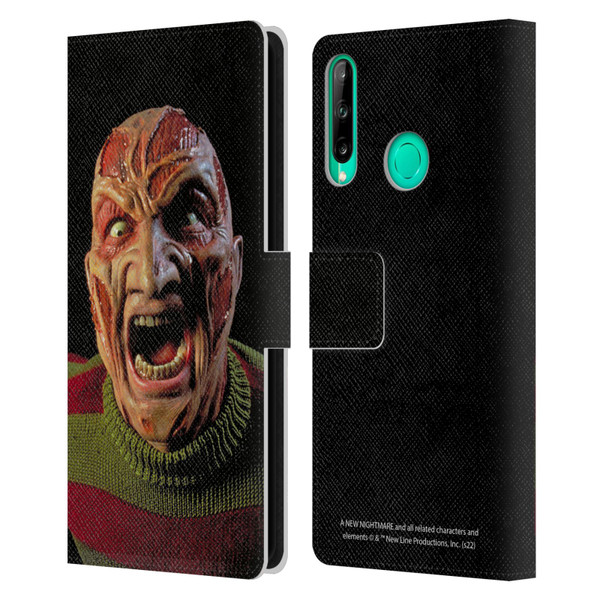 A Nightmare On Elm Street: New Nightmare Graphics Freddy Leather Book Wallet Case Cover For Huawei P40 lite E
