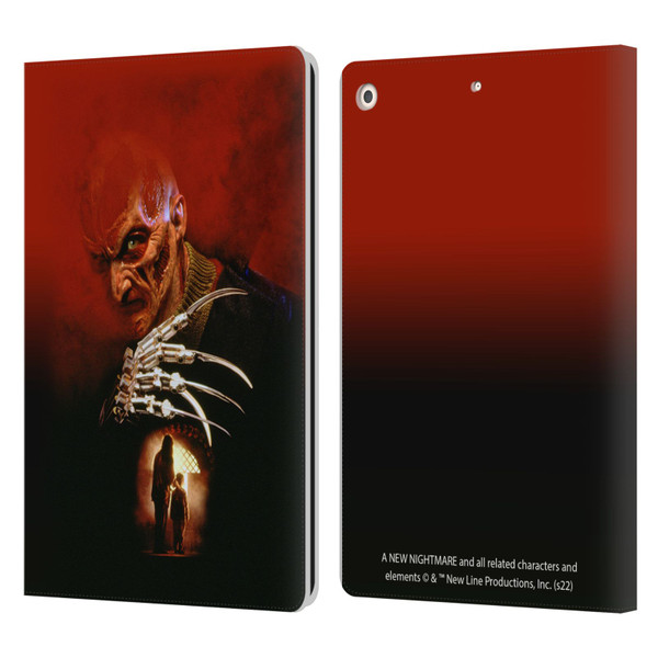 A Nightmare On Elm Street: New Nightmare Graphics Poster Leather Book Wallet Case Cover For Apple iPad 10.2 2019/2020/2021