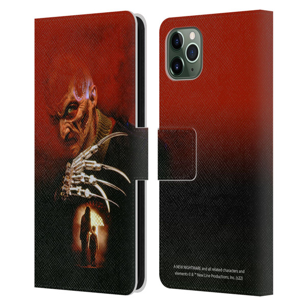 A Nightmare On Elm Street: New Nightmare Graphics Poster Leather Book Wallet Case Cover For Apple iPhone 11 Pro Max