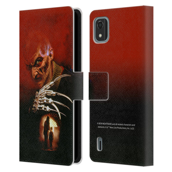 A Nightmare On Elm Street: New Nightmare Graphics Poster Leather Book Wallet Case Cover For Nokia C2 2nd Edition