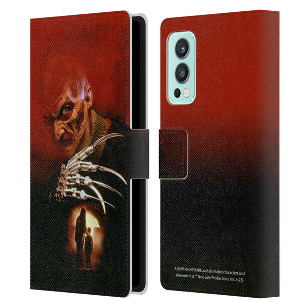 A Nightmare On Elm Street: New Nightmare Graphics Poster Leather Book Wallet Case Cover For OnePlus Nord 2 5G