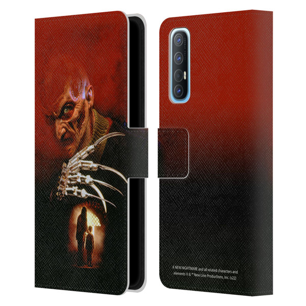 A Nightmare On Elm Street: New Nightmare Graphics Poster Leather Book Wallet Case Cover For OPPO Find X2 Neo 5G