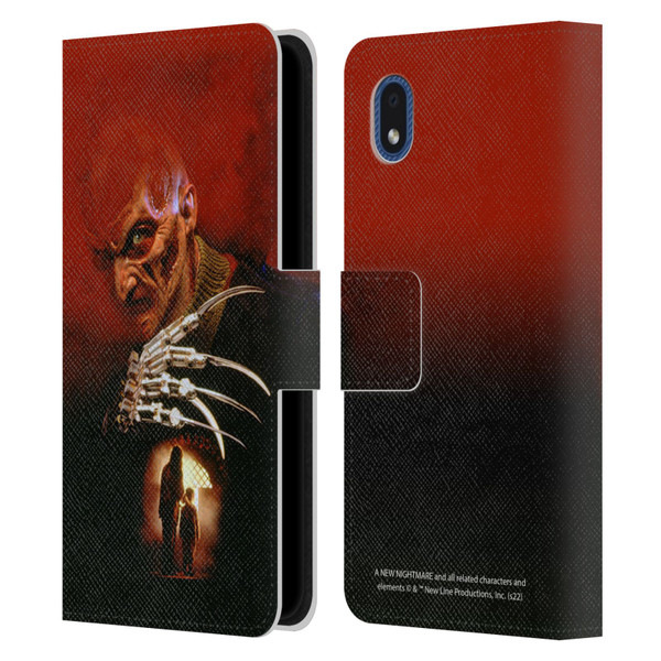 A Nightmare On Elm Street: New Nightmare Graphics Poster Leather Book Wallet Case Cover For Samsung Galaxy A01 Core (2020)
