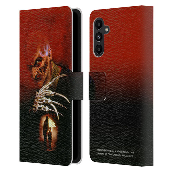 A Nightmare On Elm Street: New Nightmare Graphics Poster Leather Book Wallet Case Cover For Samsung Galaxy A13 5G (2021)