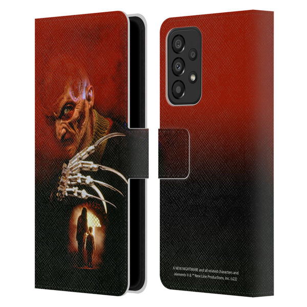 A Nightmare On Elm Street: New Nightmare Graphics Poster Leather Book Wallet Case Cover For Samsung Galaxy A33 5G (2022)