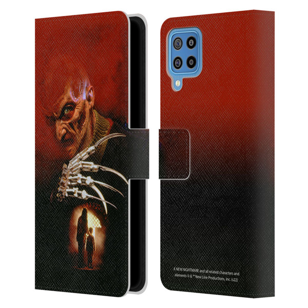 A Nightmare On Elm Street: New Nightmare Graphics Poster Leather Book Wallet Case Cover For Samsung Galaxy F22 (2021)