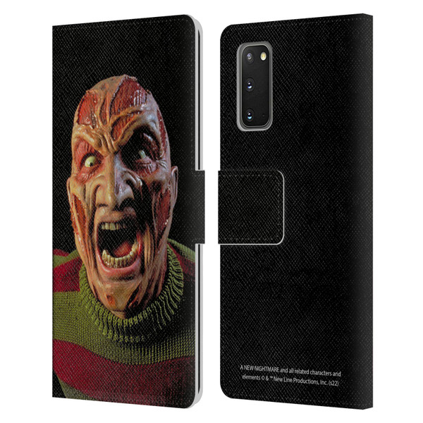 A Nightmare On Elm Street: New Nightmare Graphics Freddy Leather Book Wallet Case Cover For Samsung Galaxy S20 / S20 5G