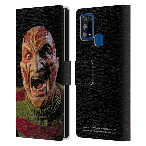 A Nightmare On Elm Street: New Nightmare Graphics Freddy Leather Book Wallet Case Cover For Samsung Galaxy M31 (2020)
