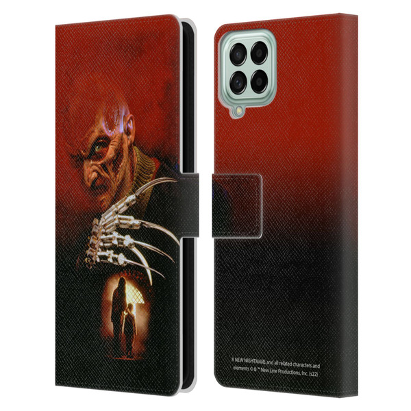 A Nightmare On Elm Street: New Nightmare Graphics Poster Leather Book Wallet Case Cover For Samsung Galaxy M53 (2022)