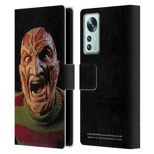 A Nightmare On Elm Street: New Nightmare Graphics Freddy Leather Book Wallet Case Cover For Xiaomi 12