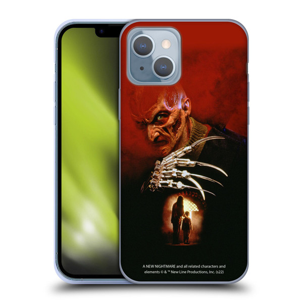 A Nightmare On Elm Street: New Nightmare Graphics Poster Soft Gel Case for Apple iPhone 14