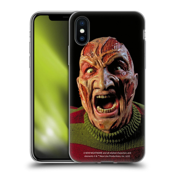 A Nightmare On Elm Street: New Nightmare Graphics Freddy Soft Gel Case for Apple iPhone X / iPhone XS