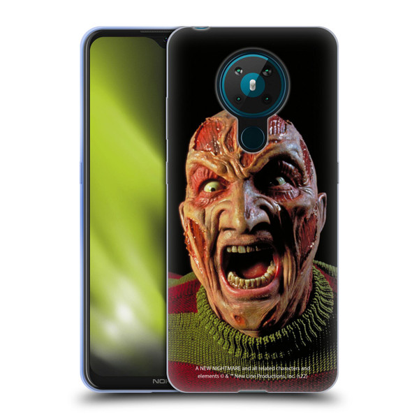 A Nightmare On Elm Street: New Nightmare Graphics Freddy Soft Gel Case for Nokia 5.3