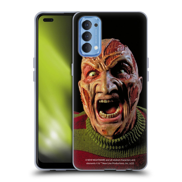 A Nightmare On Elm Street: New Nightmare Graphics Freddy Soft Gel Case for OPPO Reno 4 5G